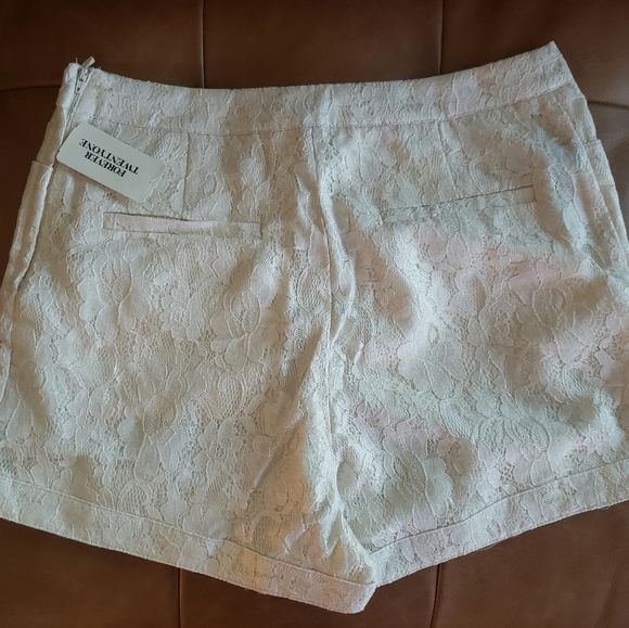 Taupe/gold shorts - Picture 3 of 3